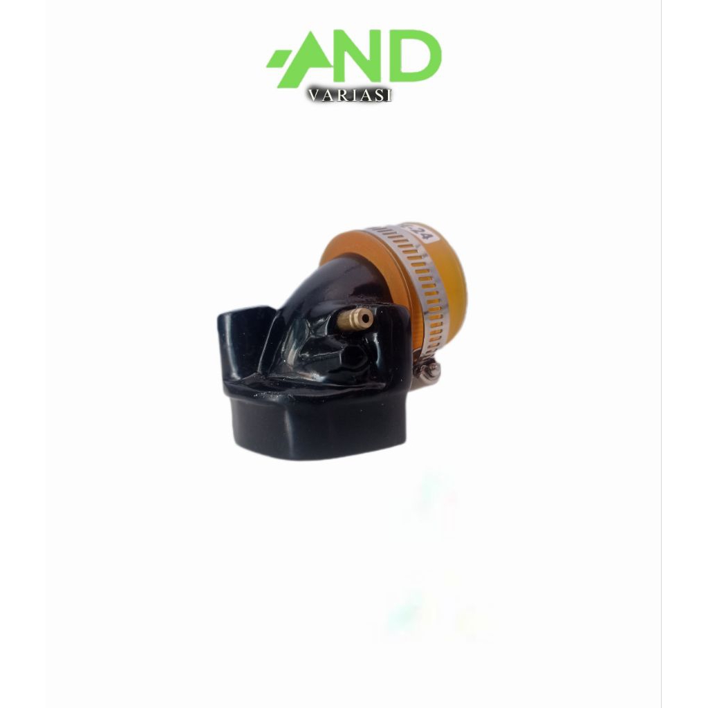 manipol intake manipol mio sporty/mio soul manipol karburator (Hitam) pe 24/26/28/30/32/34