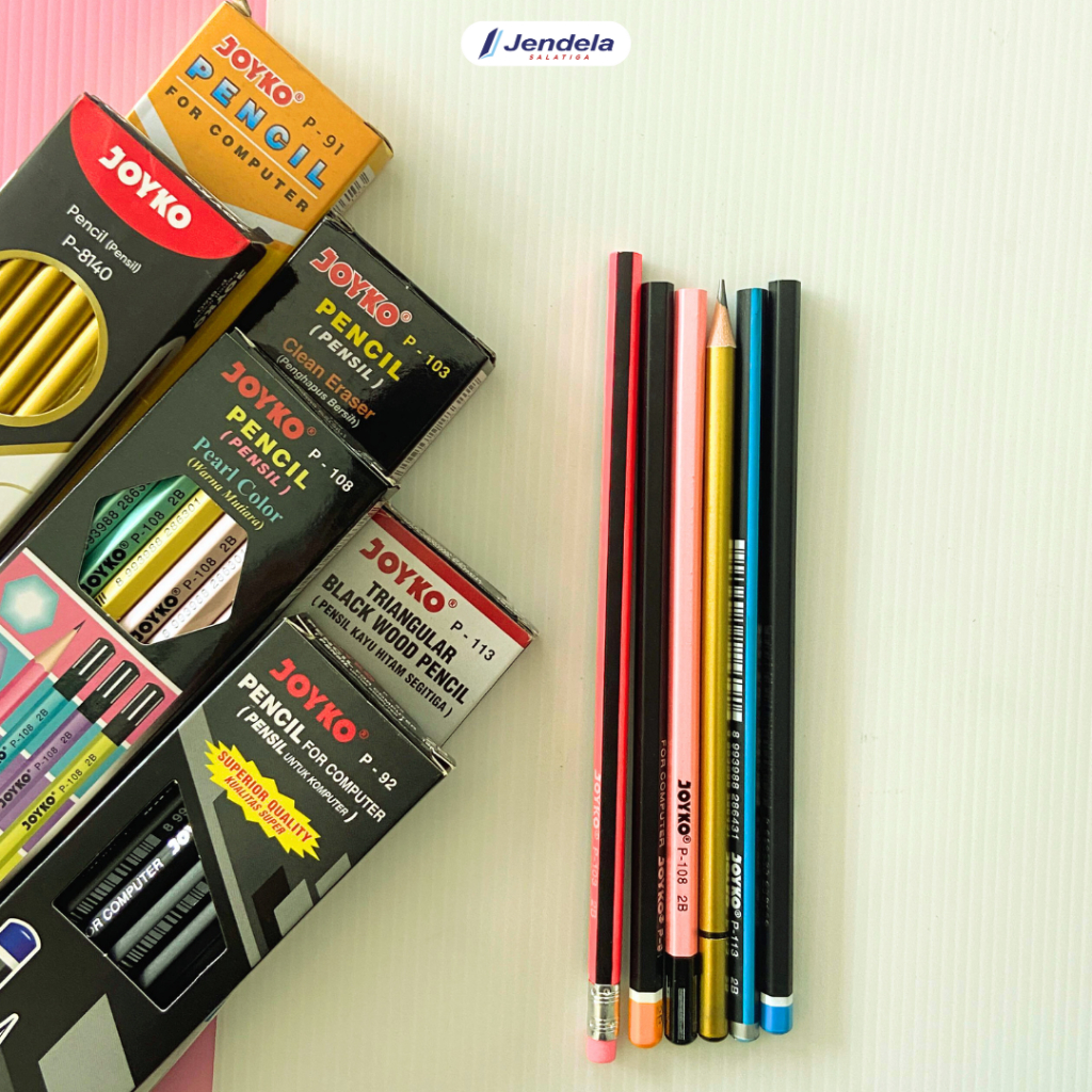 

(1 PAK ISI 12) Pensil 2B Joyko 1 Pack - ATK