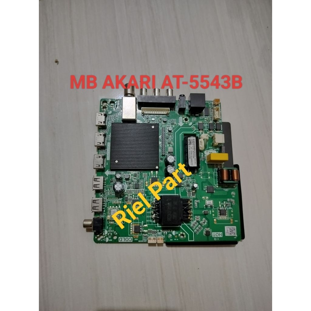 MB - MAINBOARD - MOBO - MODULE - MOTHERBOARD - MESIN TV LED SMART AKARI AT-5543B - AT 5543B - 5543