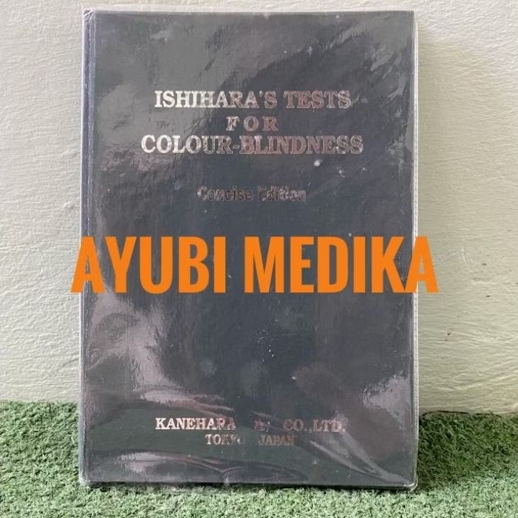 Buku Ishihara/ Tes Buta Warna/ Buku Warna Book Ishihara