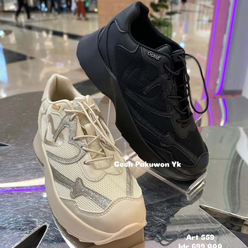 [DAPAT PAPERBAG] READY Sepatu GOSH ART 559