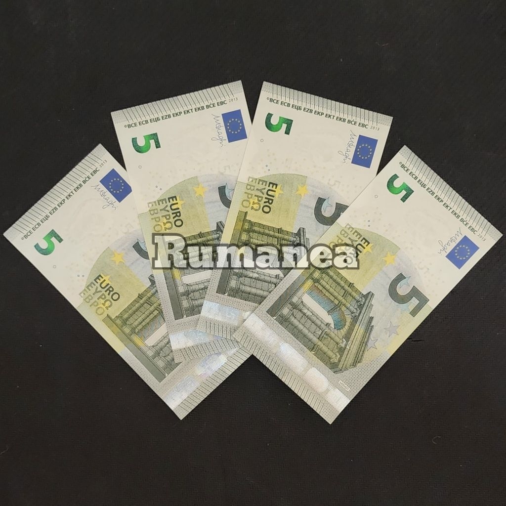 Euro Eropa Uang Asing Pecahan 5 Euro