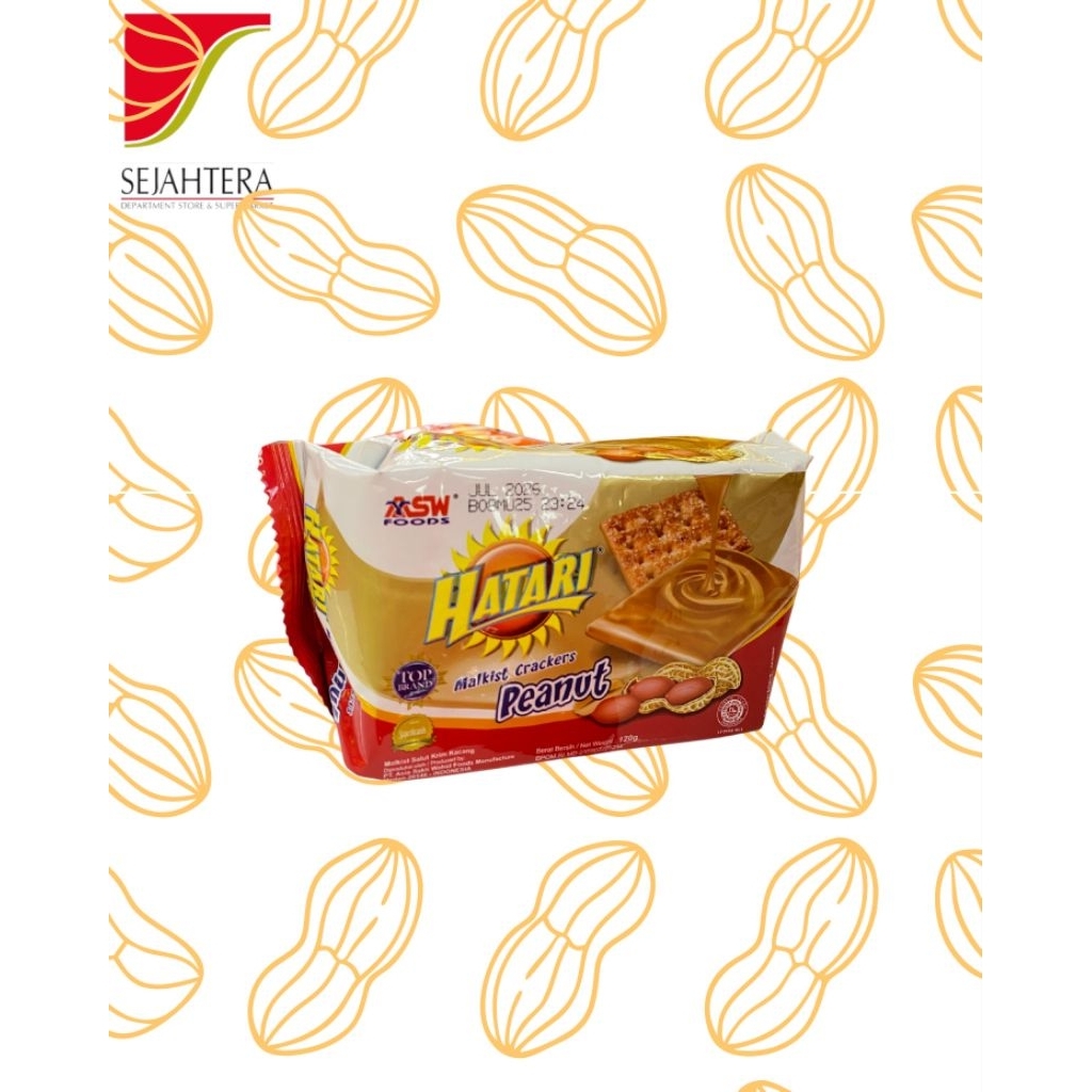 

HATARI Malksit Cracker peanut 120gr