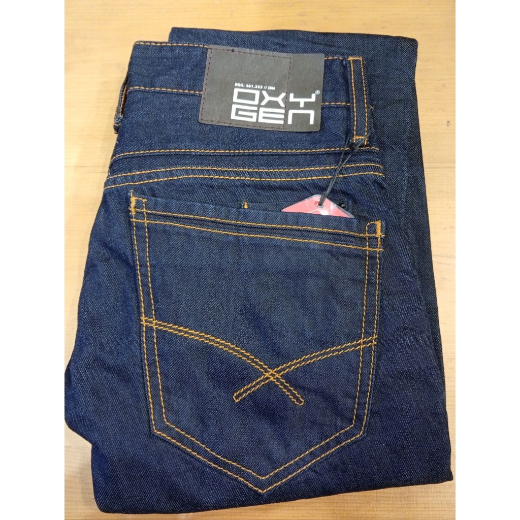 Celana Jeans Pria Oxygen Denim Original Slim Fit 706-228111