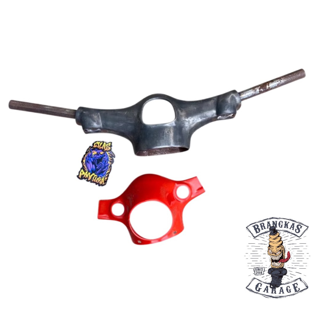 Stang Setang Stir Setir C50 Pispot Batok Kepala C50 C70 C90 Pispot Atas Bawah Set Made in Solo Presi