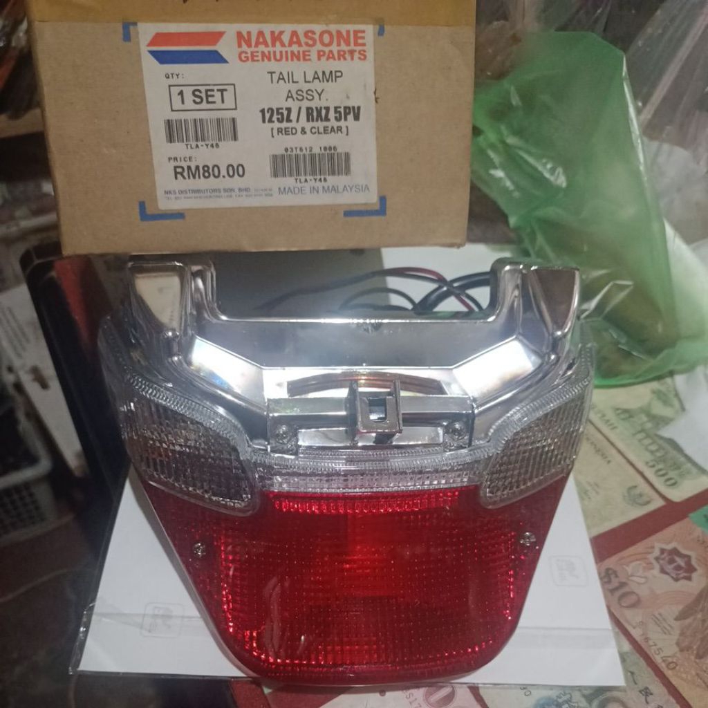 lampu stop variasi 125z rxs fizr Malaysia nakasone