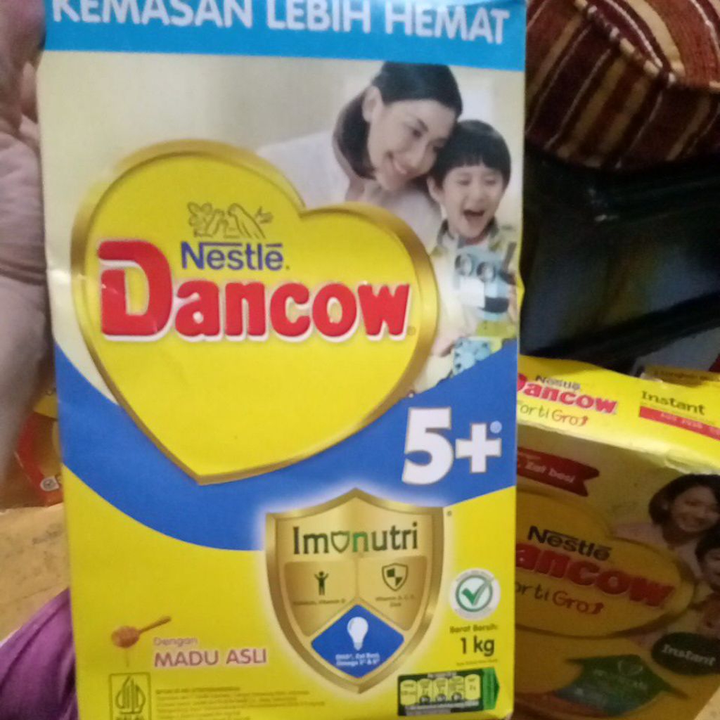 

Dancow 5+, Susu Rasa Madu dan Vanilla