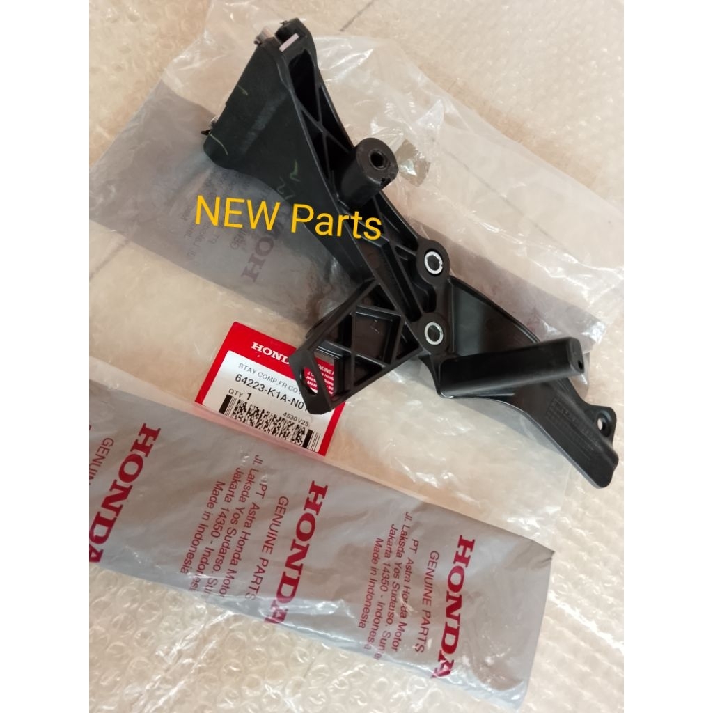 DUDUKAN RANGKA TAMENG LAMPU DEPAN NOMOR PLAT BEAT BIT LED DELUXE DAN STREET STRET STRIT 2020 2021 20