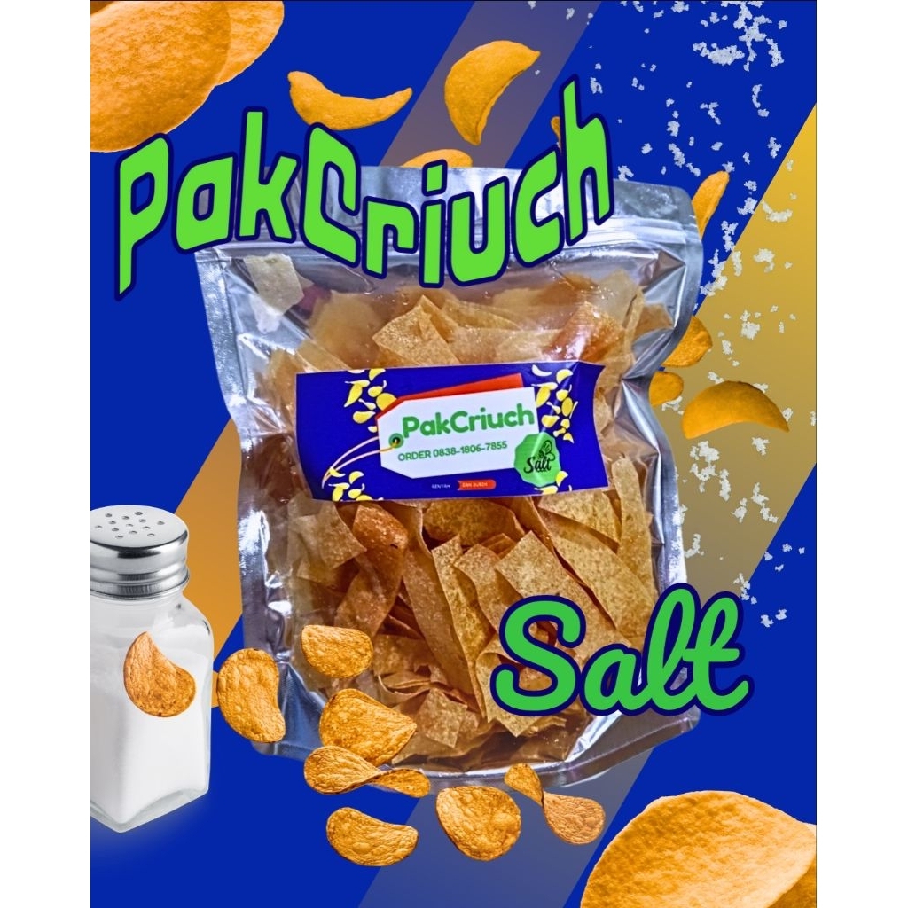 

PakCriuch Keripik Singkong Rasa Salt