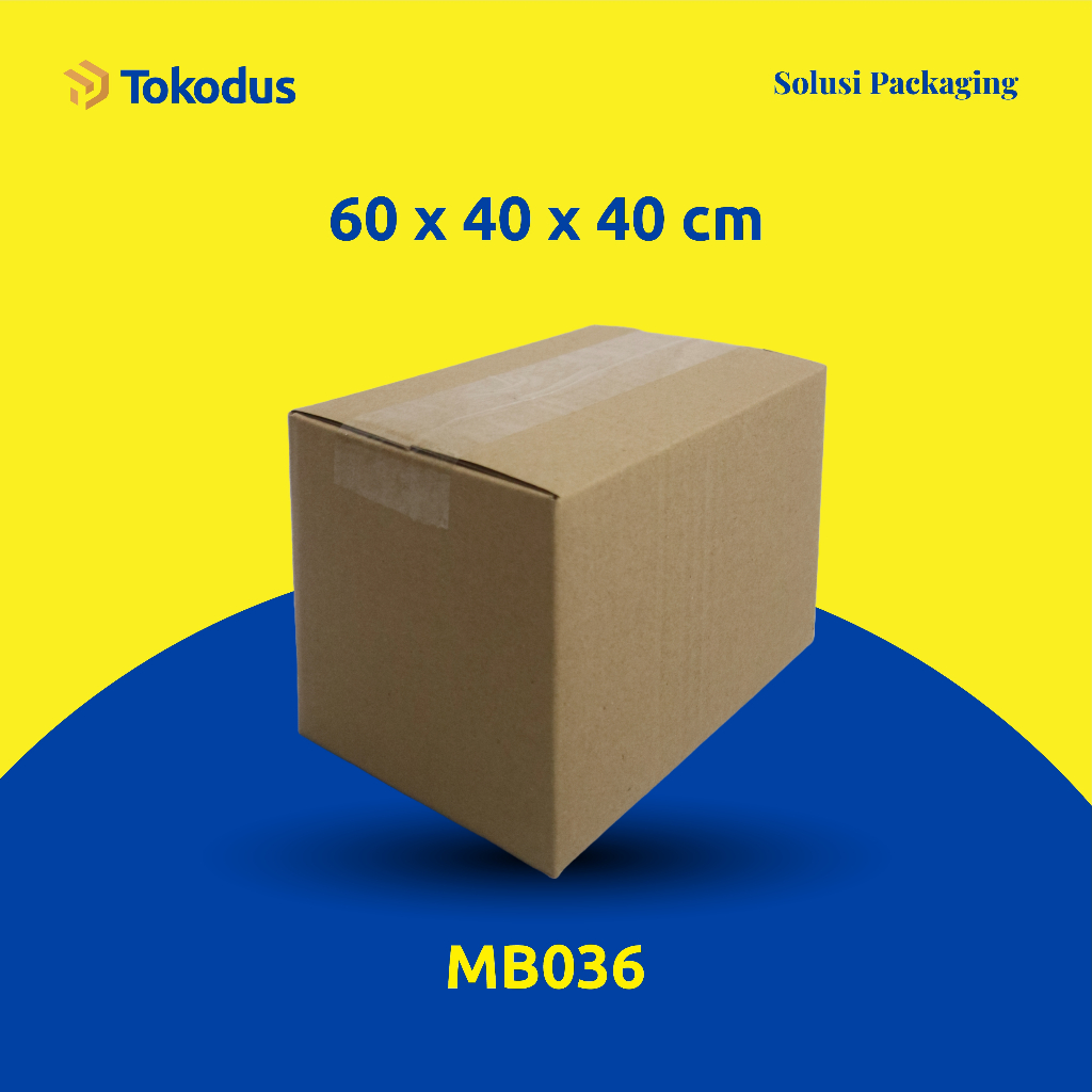 

Kardus Polos uk 60 x 40 x 40 cm | Kardus Packing | Kardus Murah | Dus Kemasan - Tokodus Katapang