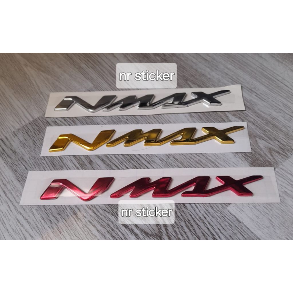 Emblem logo Yamaha NMAX timbul original/ Emblem Logo Yamaha Nmax original/ emblem logo N-MAX Ori