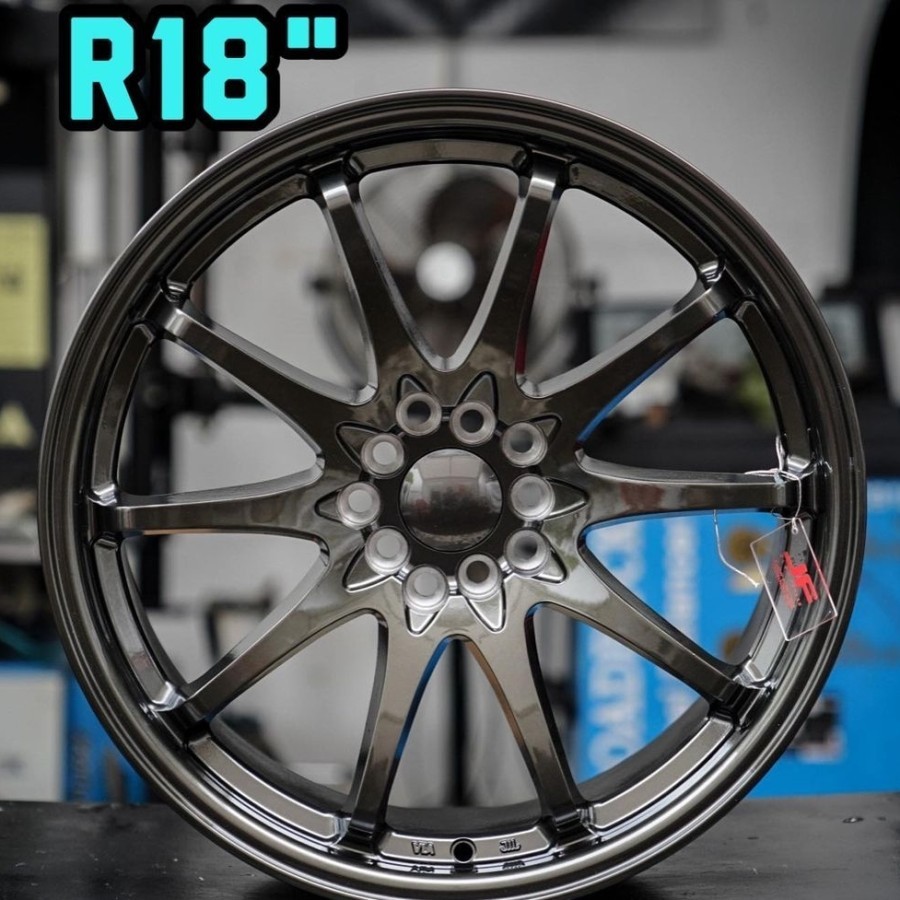 Velg Mobil Racing Ring 18 Ce28 Lebar 8,5 Buat Mobil Innova Crv Hrv Xpander Camry DLL Gratis Ongkos K