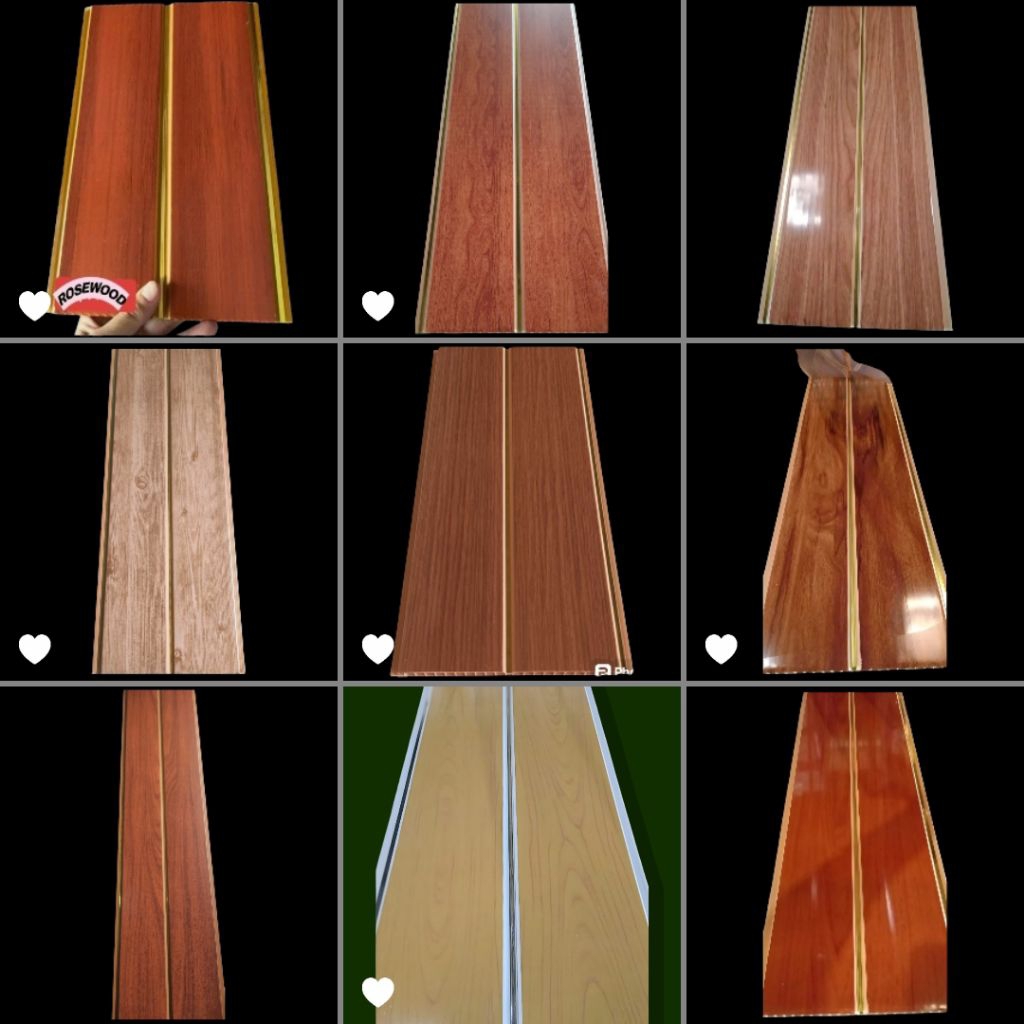 plafon pvc 5  meter per dus