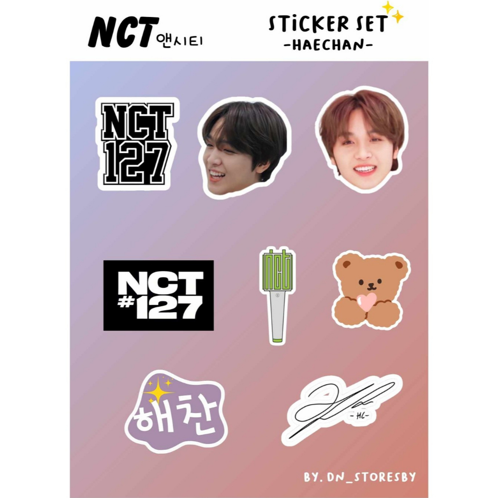 Sticker Set Nct127/Dream/Sticker Deco/Haechan