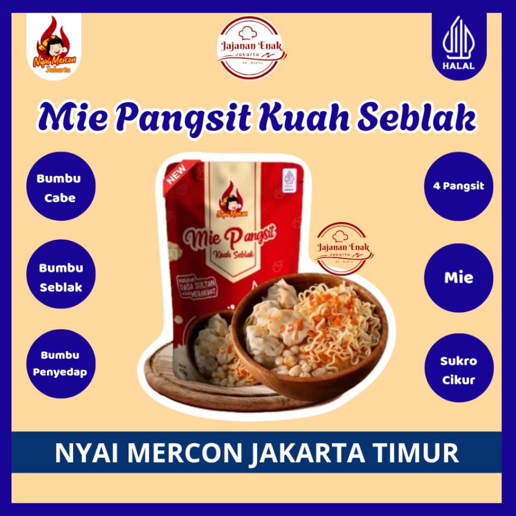 

Nyai Mercon - Mie Pangsit Kuah Seblak