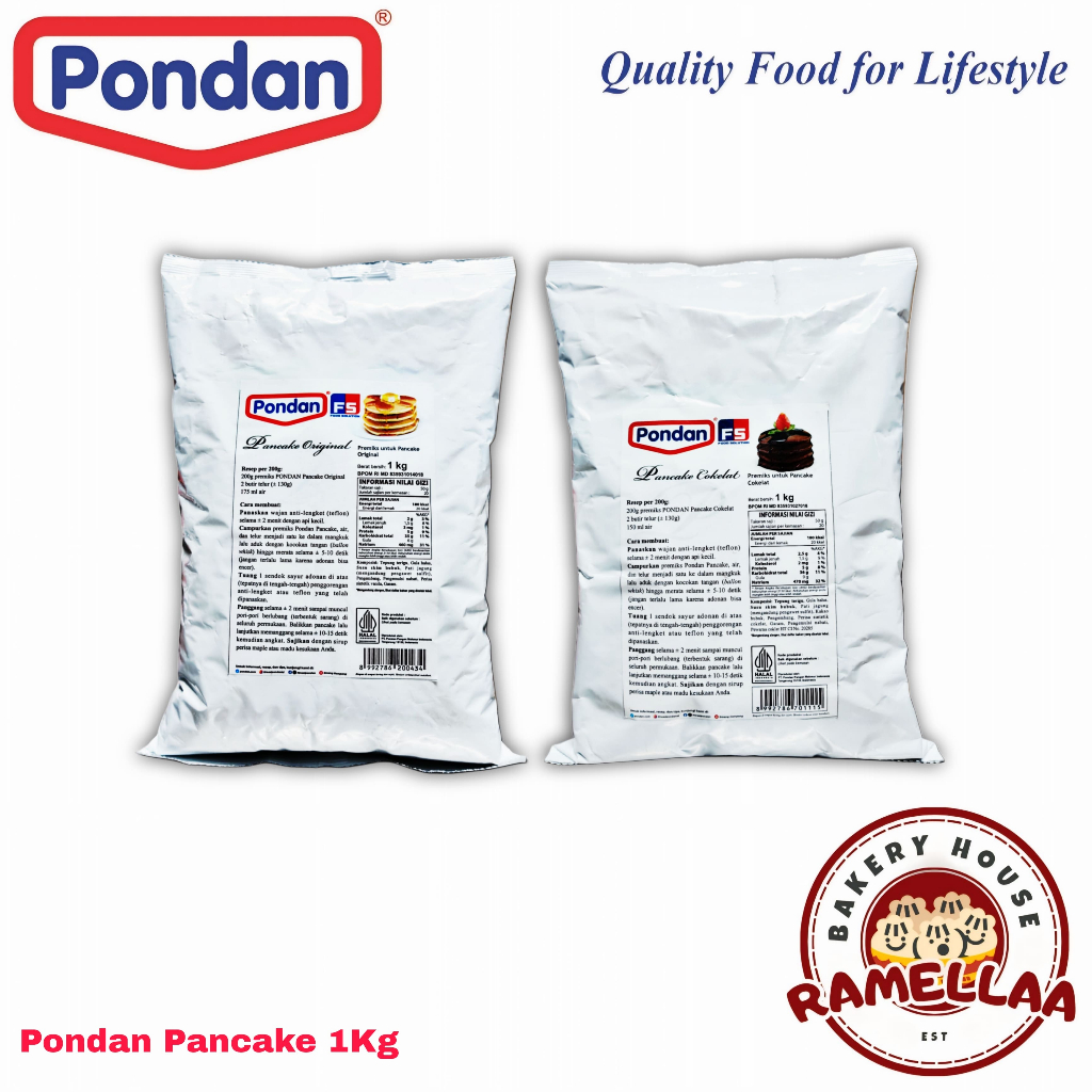 

Pondan Pancake Mix Bulky 1kg