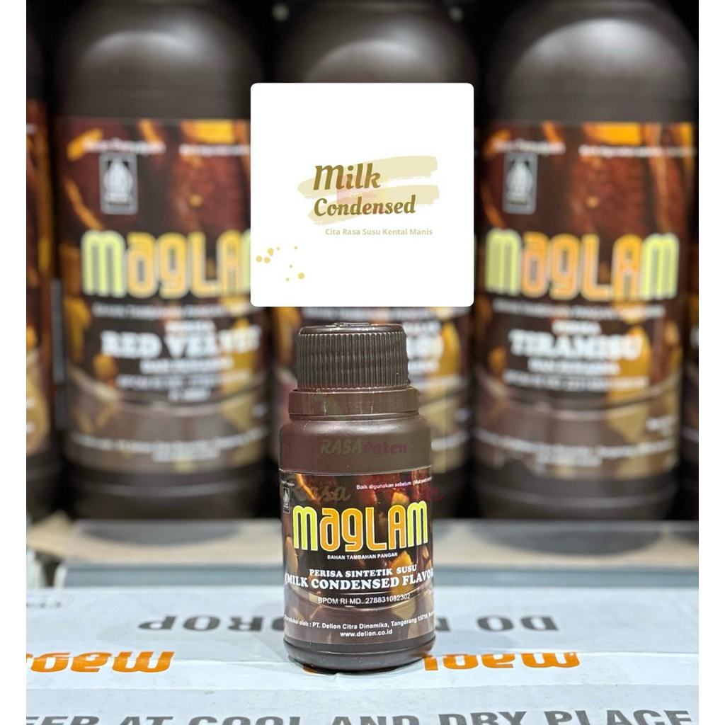 

MAGLAM MILK CONDENSED Perisa 100 gr Halal BPOM RI MD