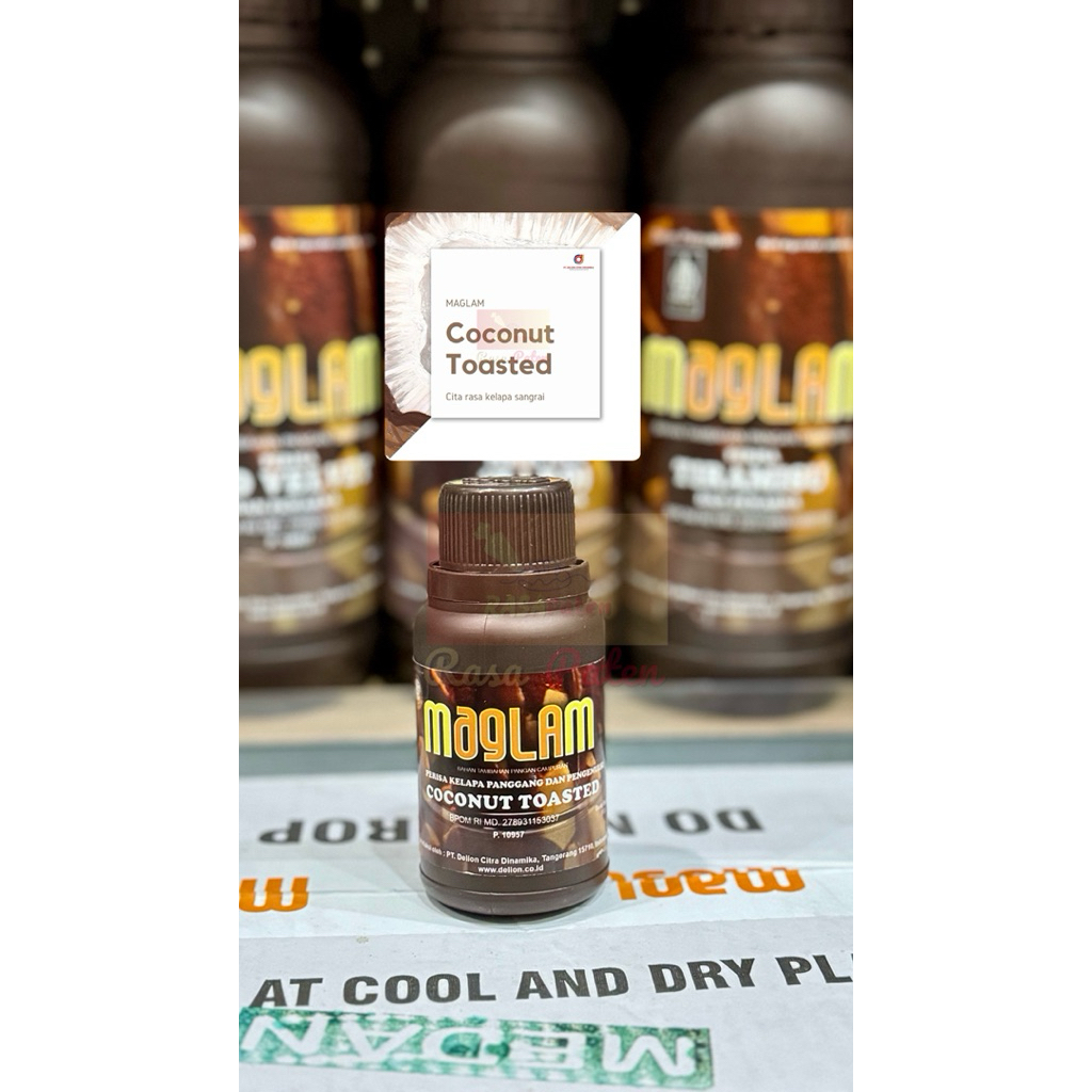 

MAGLAM COCONUT TOASTED Perisa 100 gr Halal BPOM RI MD