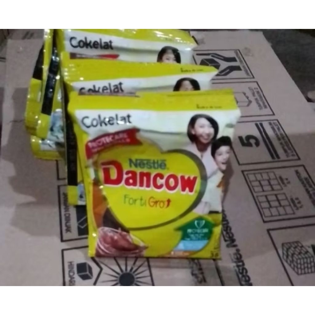 

susu dancow fortigo instant coklat renteng 10 pcs