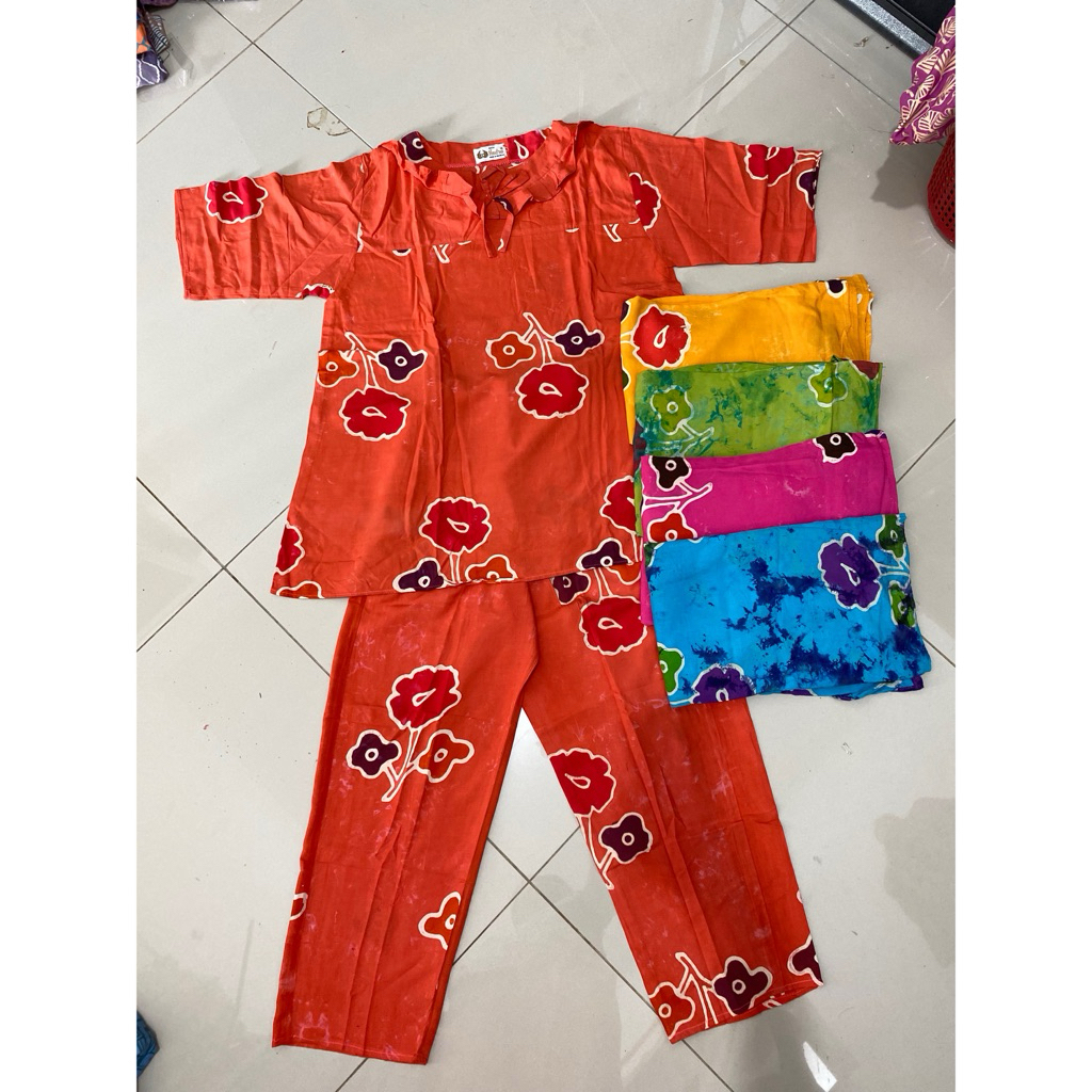 BATIK INDRA Setelan DEWASA Tangan 3/4