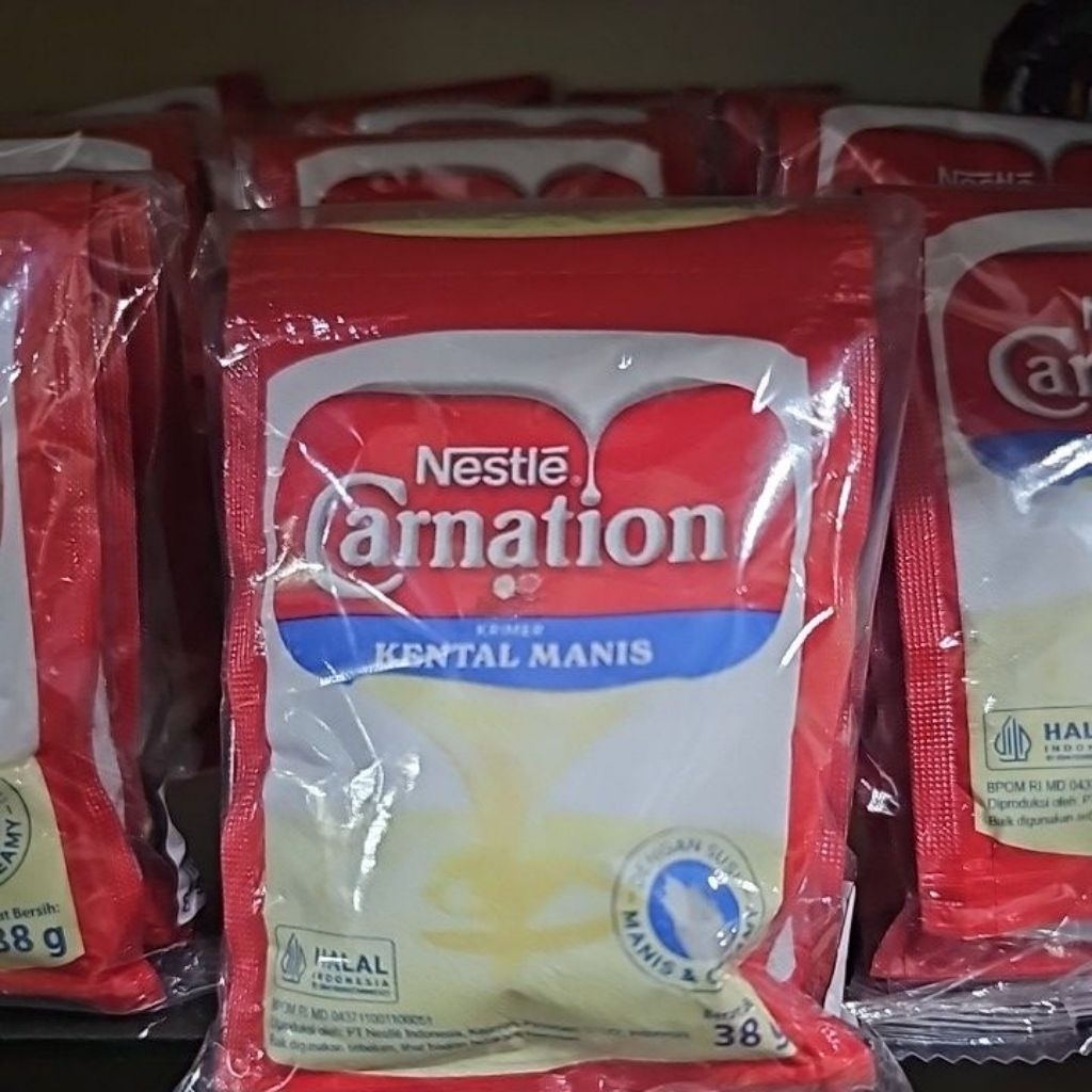 

Carnation kental manis sachet 6 x 38gr