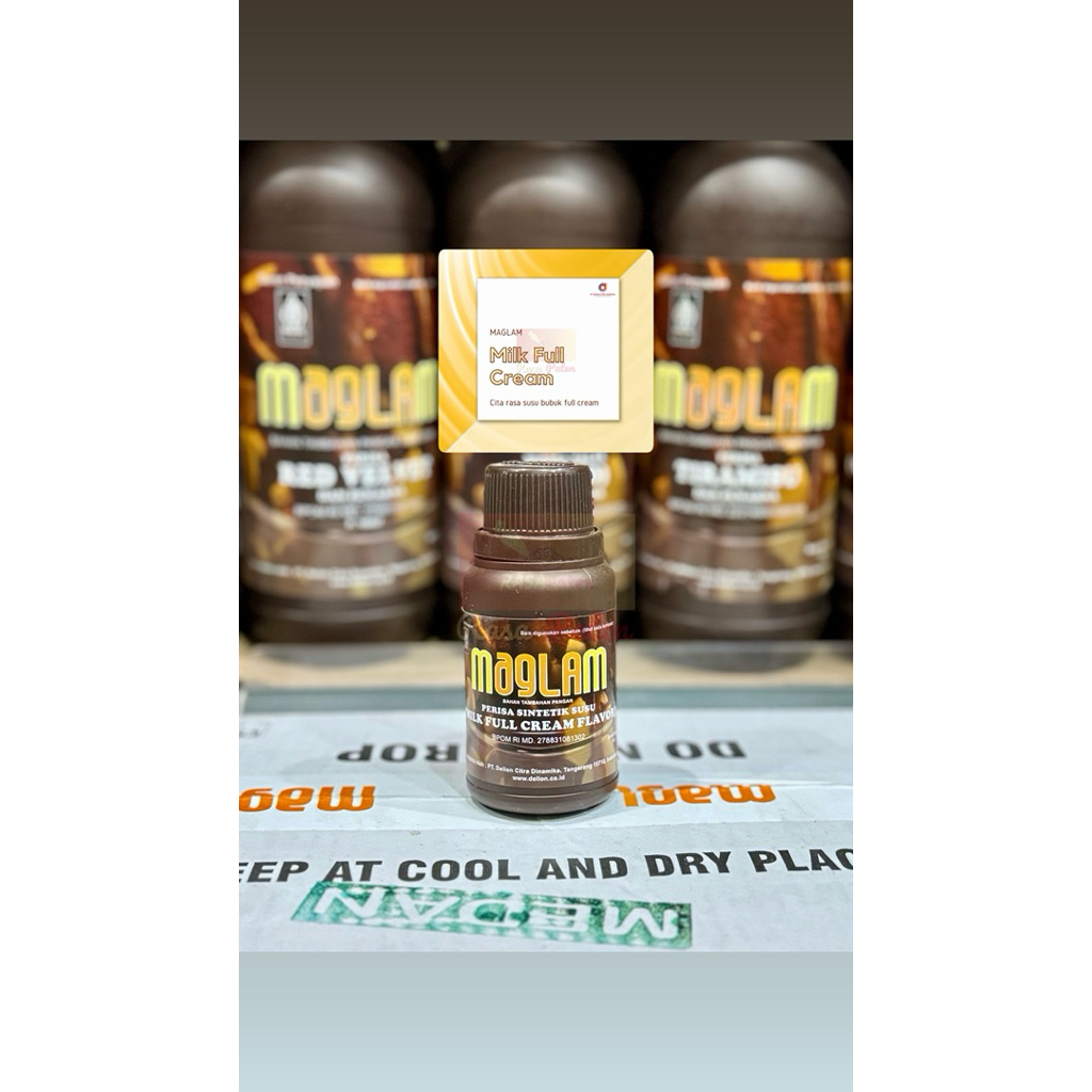 

MAGLAM MILK FULL CREAM Perisa 100 gr Halal BPOM RI MD