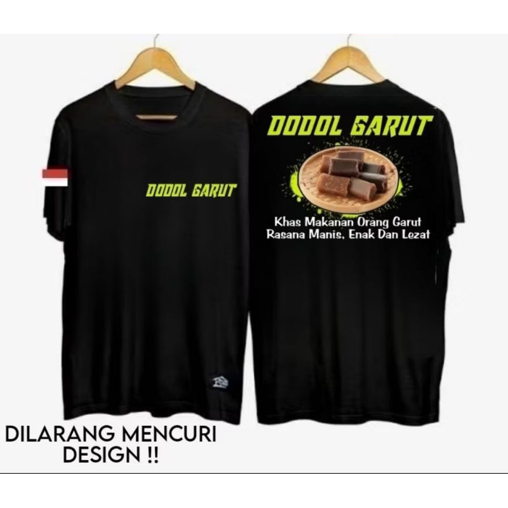 KAOS DODOL GARUT KHAS MAKANAN ORANG GARUT