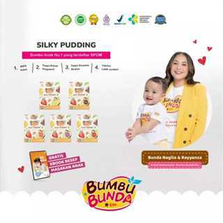 

BUMBU Bunda by Elia Silky pudding 25 gr x 4 sachet STRAWBERRY TARO / Pudding Non Pemanis Buatan Tektur Lembut Mudah Lumer di Mulut / PUDING ANAK / PUDING CIPUNG / SILKY PUDDING