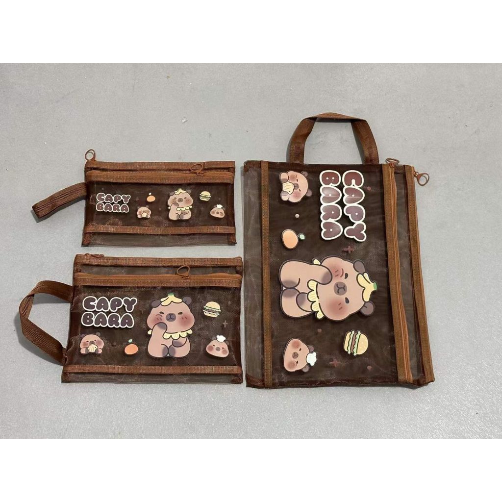 

Map A4 Zipper CAPIBARA ukuran 33*24cm