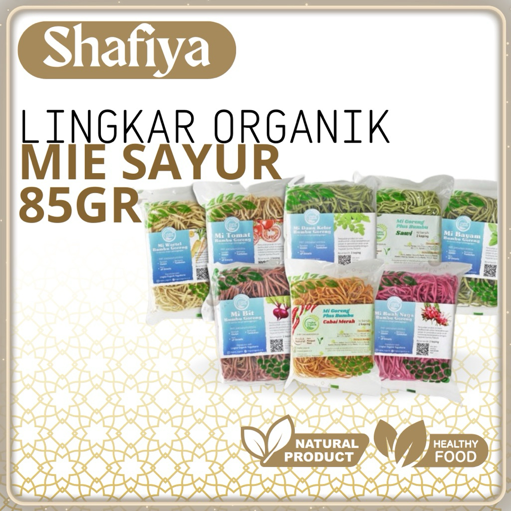 

Lingkar Organik Mie Sayur Sehat Goreng Plus Bumbu 85 GR