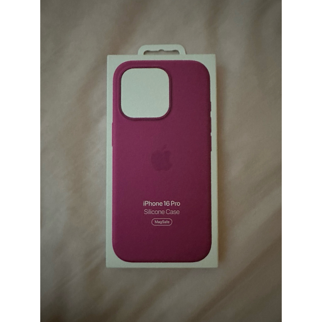 Case Silicone Iphone 16 Pro Fuchsia Second (IBOX)