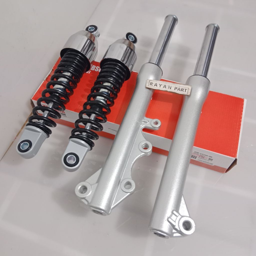 shock depan+belakang plus tabung jupiter z jupiter z jupiter z tinggal pasang 5TP