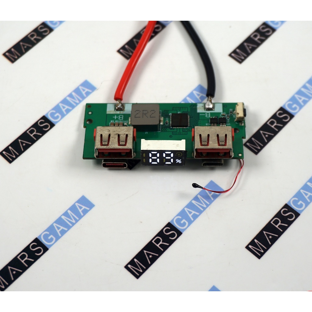 Modul PB LCD IP5356 Power Bank VOOC Fast Quick charger PD3.0 22W AFC QC3.0 QC4.0