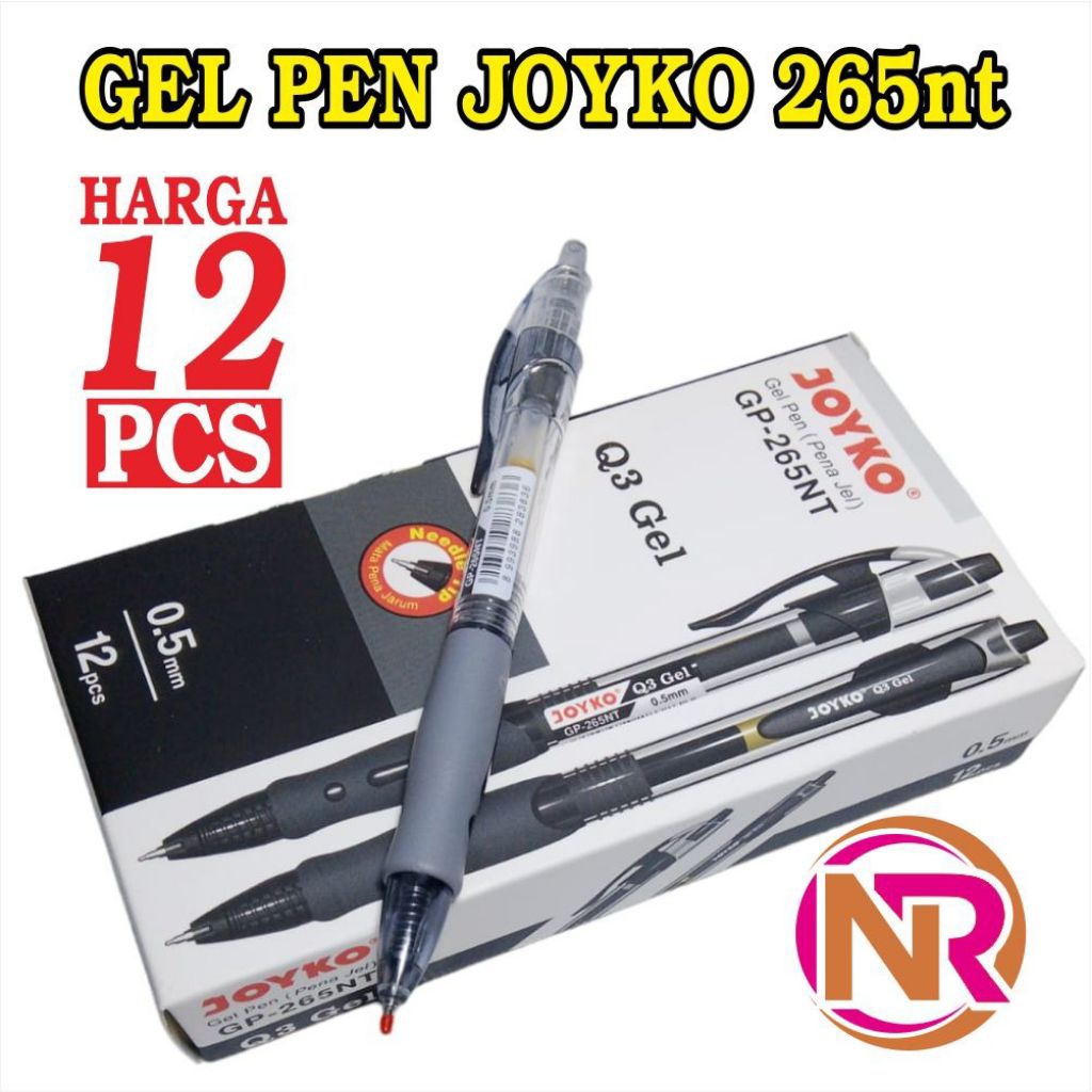

HARGA SPESIAL OIL GEL PEN, PENA GEL BOLPOIN PULPEN JOYKO Gel Pen 0.5mm GP 265NT