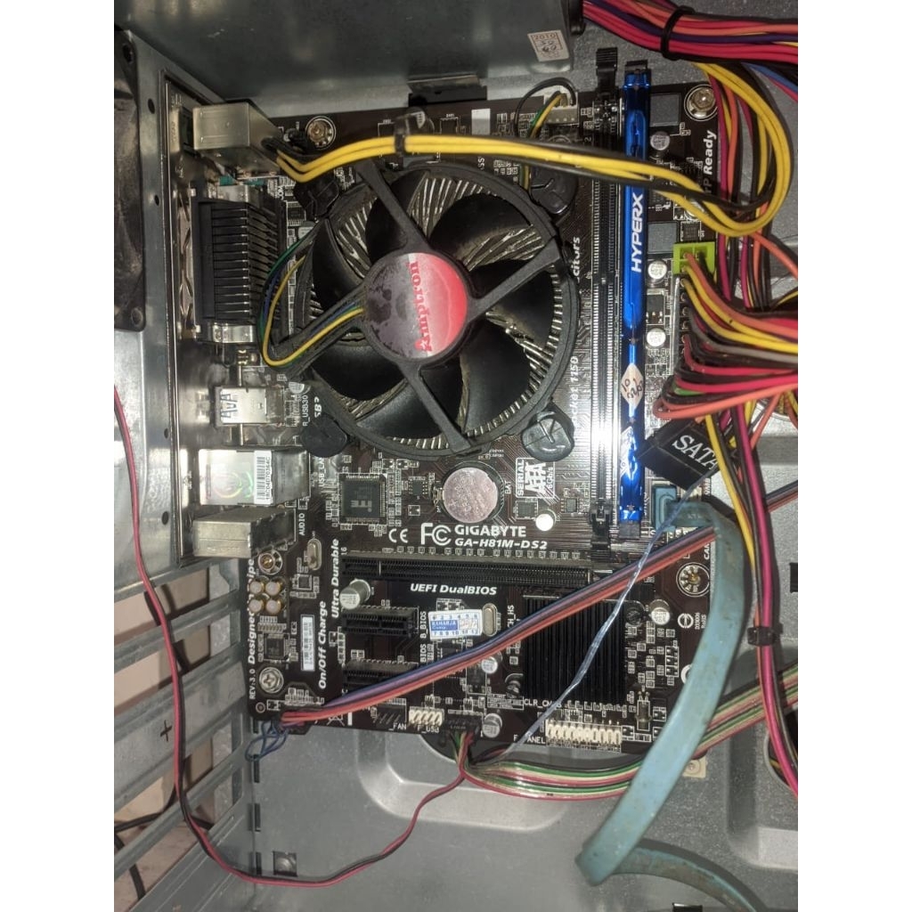 motherboard bekas h81 normal tested