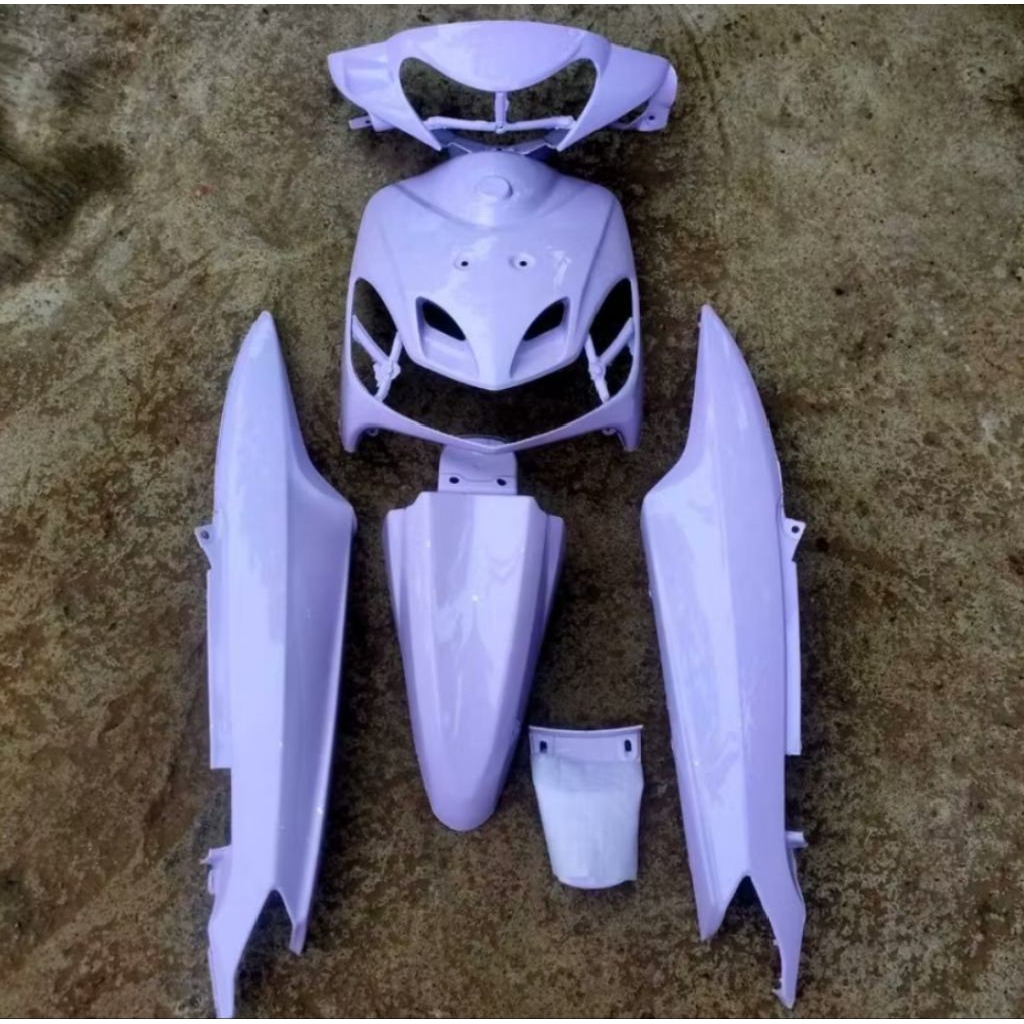 full body halus mio smile warna custom bunglon smile nardo grey lembayung smile putih lembayung body