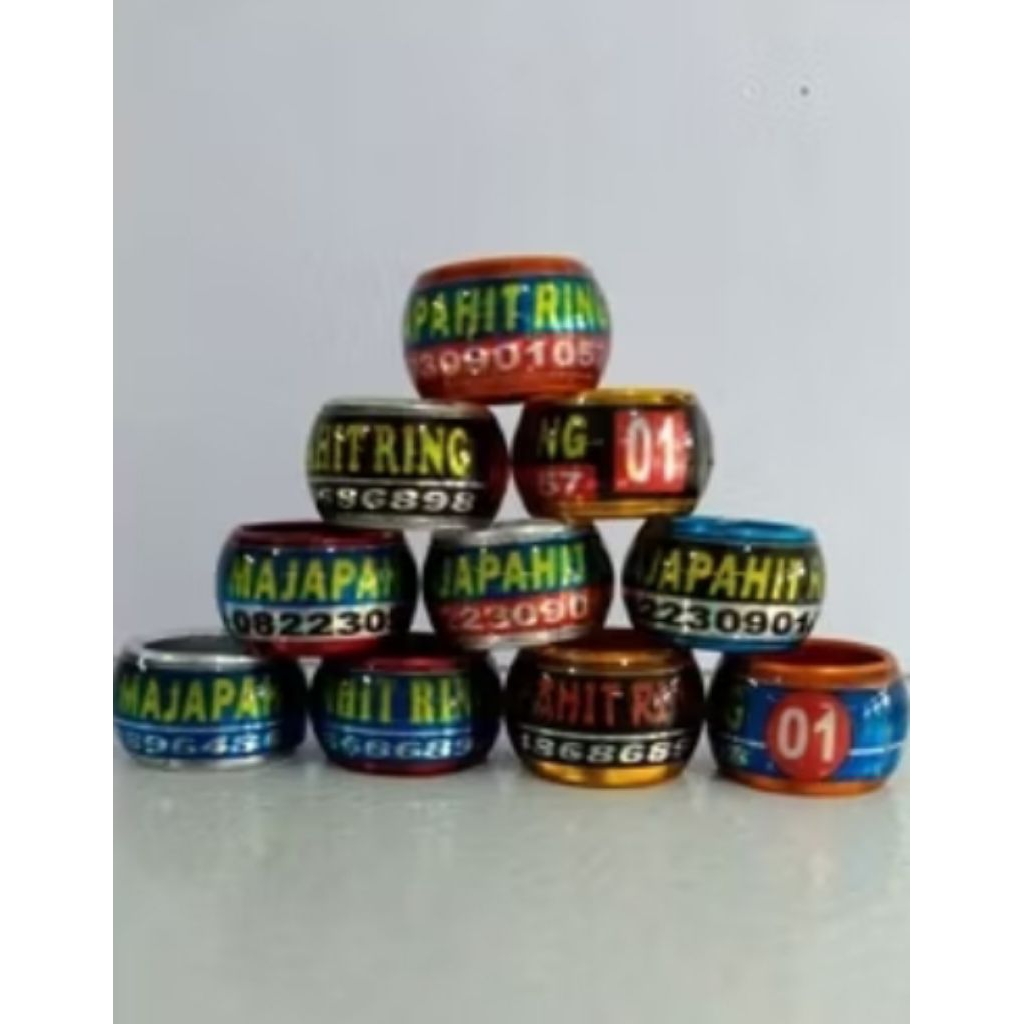 ring burung merpati model donat