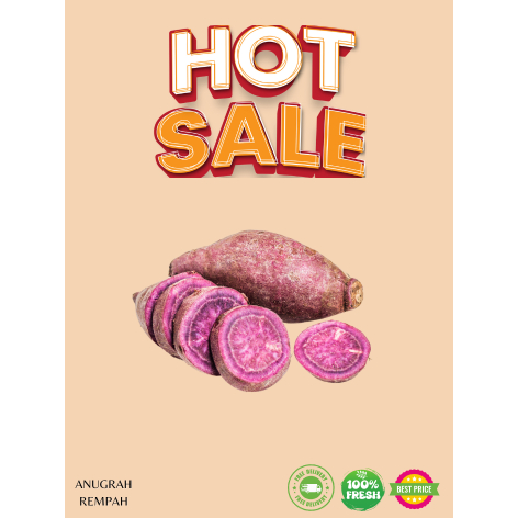 

Ubi Jalar Ungu 500 gram - 1 Kg ANUGRAH REMPAH
