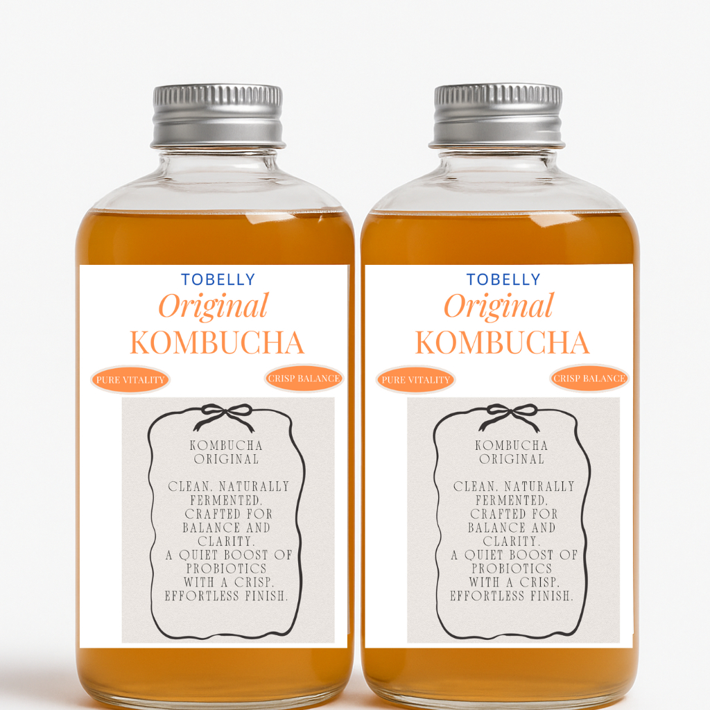 

Tobelly Minuman Kombucha Probiotik Original 100% Natural 450ml