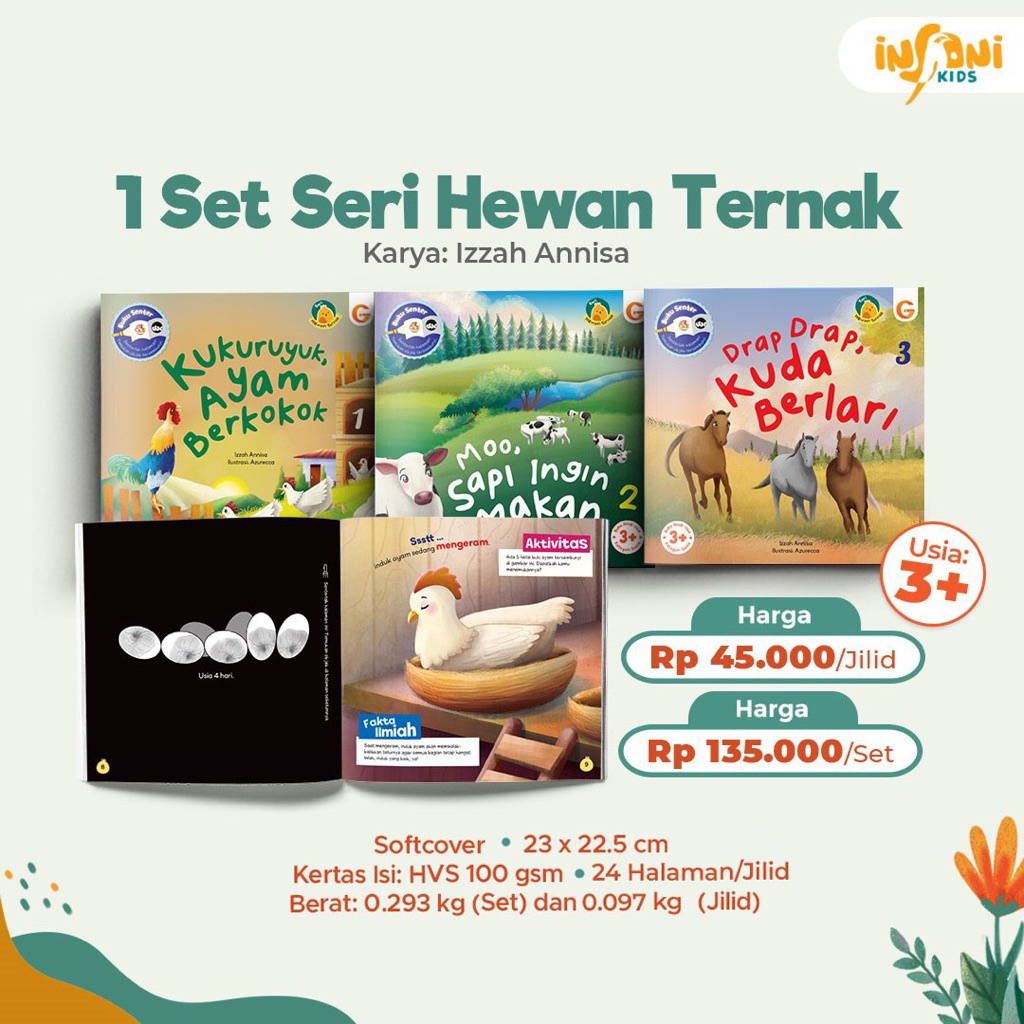 Buku Senter -  Seri Hewan Ternak Gema Insani Press