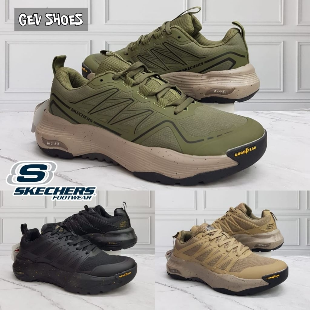 Sepatu Skechers Pria - Sepatu Skechers ARCH FIT TRAIL