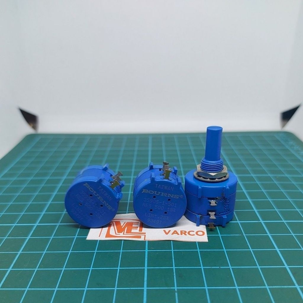 Potensio potentio 10 turns 500 ohm BOURNS TAIWAN