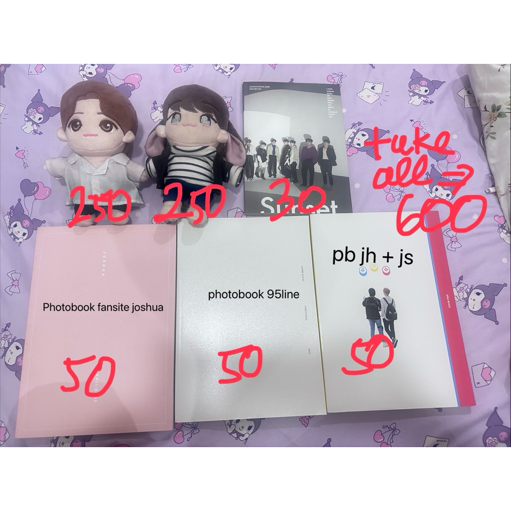 seventeen jeonghan joshua directors cut album photobook fansite scoups doll