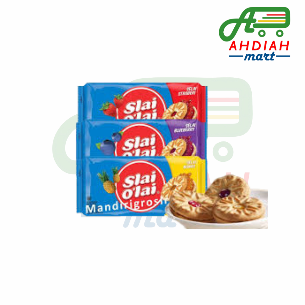 

SLAI OLAI, biskuit dengan isi selai buah