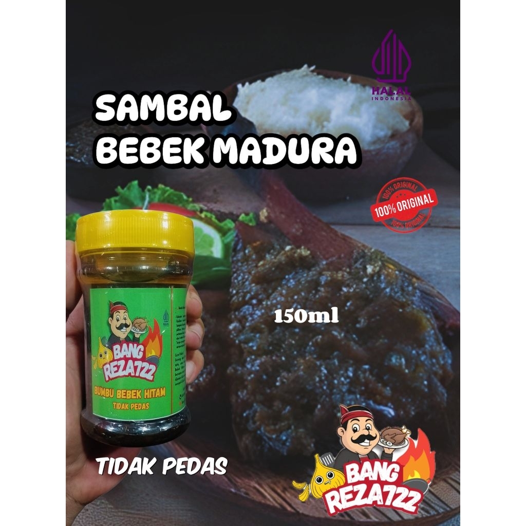 

SAMBAL BEBEK HITAM MADURA / SAMBAL BUMBU BEBEK HITAM MADURA TIDAK PEDAS
