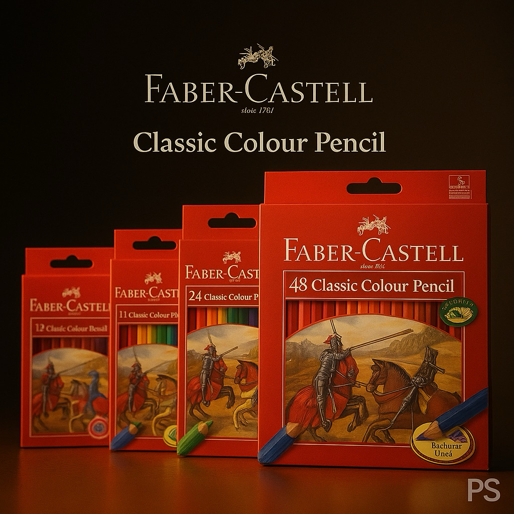 

PENSIL WARNA FABER CASTELL FABER 12 WARNA