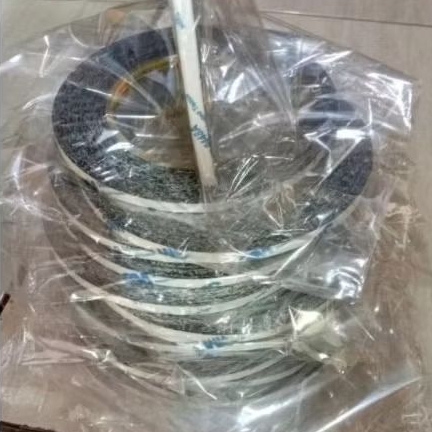 

Double Tape 3M 9448A-5mmx25mtr Tape hitam/black 3M-lem 3m tipis-double tape tipis hitam