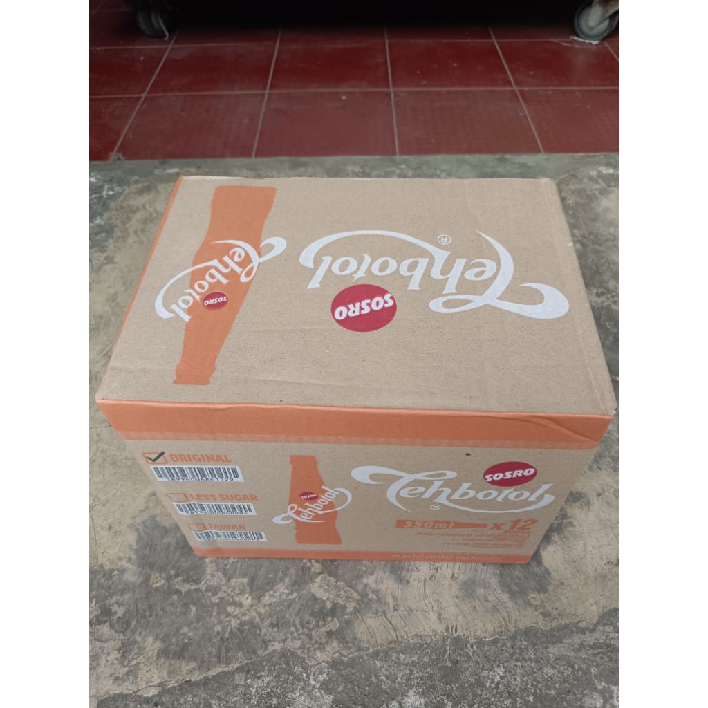 

Teh Botol Sosro Original 350 ML 1 Dus