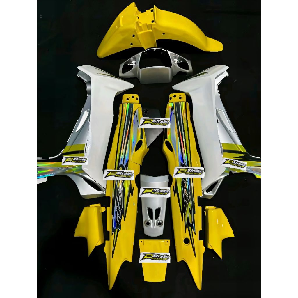 Fullset Body Halus Fizr Special Edition Kuning Silver Putih Hologram Body Set Yamaha F1zr SE Hologra