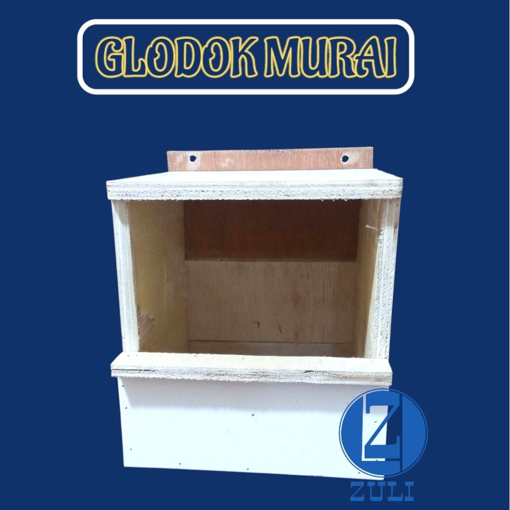 Glodok Burung Murai Kotak Sarang Bertelur Burung Murai Bahan Triplek || Ukuran 25cm×25cm×25cm